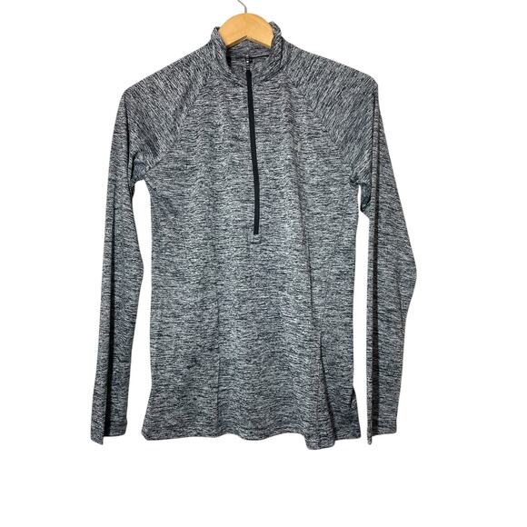 Under Armour Womens !/2 Half Zip Long Sleeve Shirt NEW Black Tech Size Medium - Picture 1 of 6